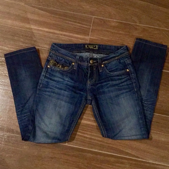 Express Rerock Denim - Express Rerock 0S (0 Short) Skinny Jeans